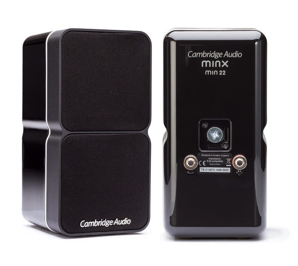 Cambridge Audio ケンブリッジオーディオ スピーカー minx min 22 ブラック - 家電、AV、カメラ
