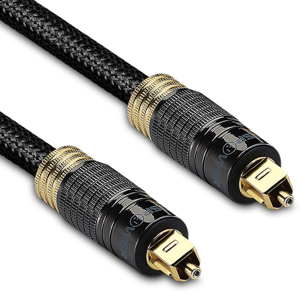 6ft Optical Toslink Digital Audio Cable