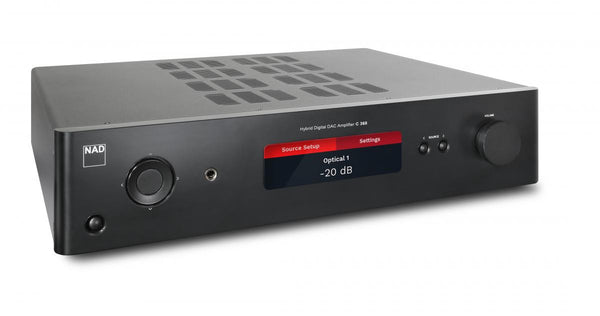 NAD C 368 Stereo Integrated Amplifier with built-in DAC and Bluetooth® -  Dedicated Audio